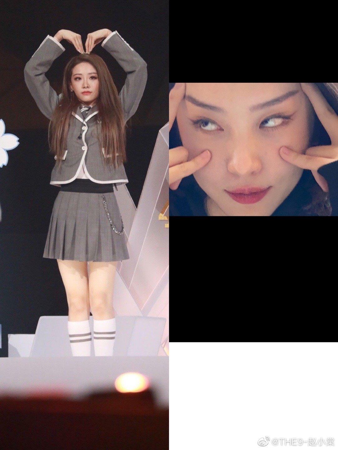 the 9赵小棠晒团员合照,却遭喻言吐槽:「你当我和老谢是吃素的吗?」