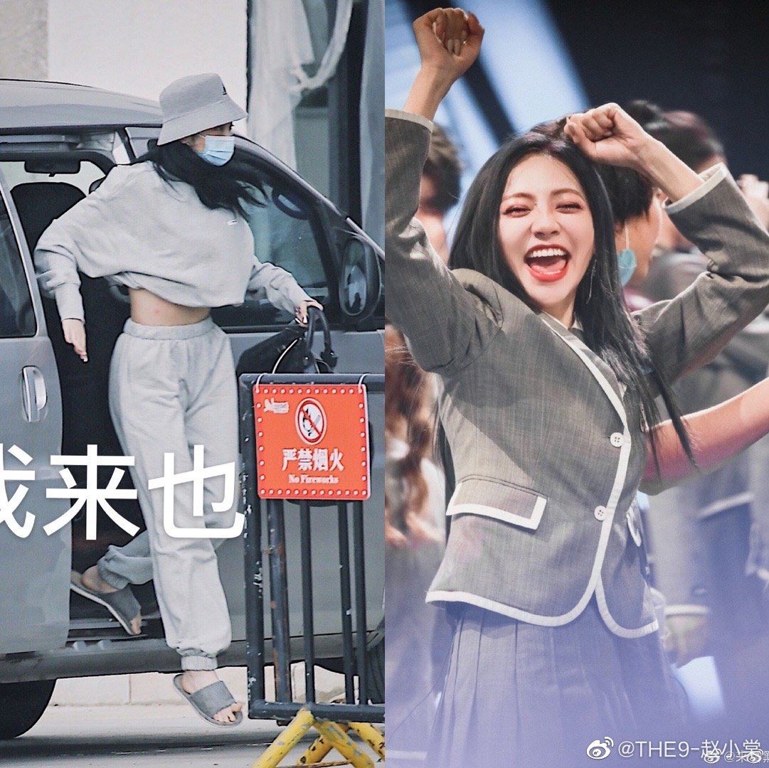 the 9赵小棠晒团员合照,却遭喻言吐槽:「你当我和老谢是吃素的吗?」