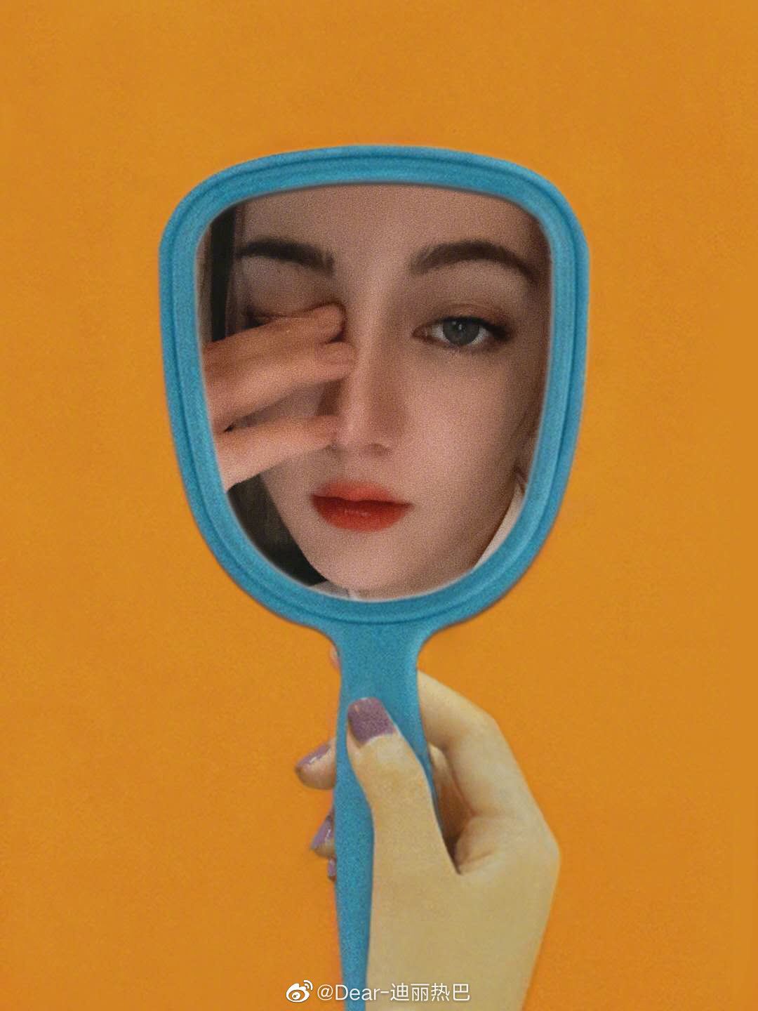 【多图】迪丽热巴派7千万粉丝福利，晒18张自拍大玩滤镜！