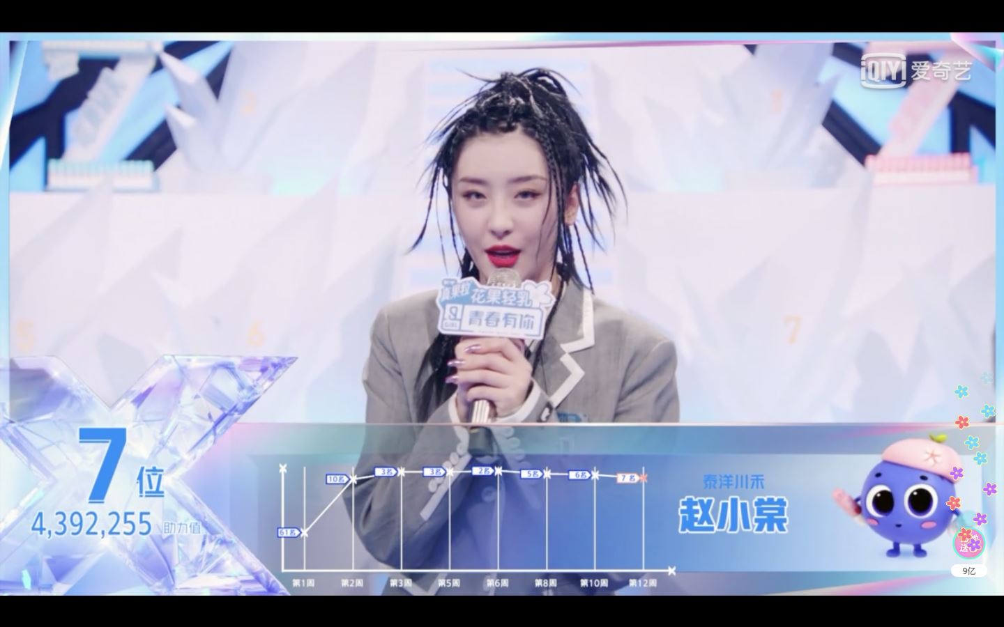 《青你2》九个出道团the nine诞生啦！刘雨昕是c位！