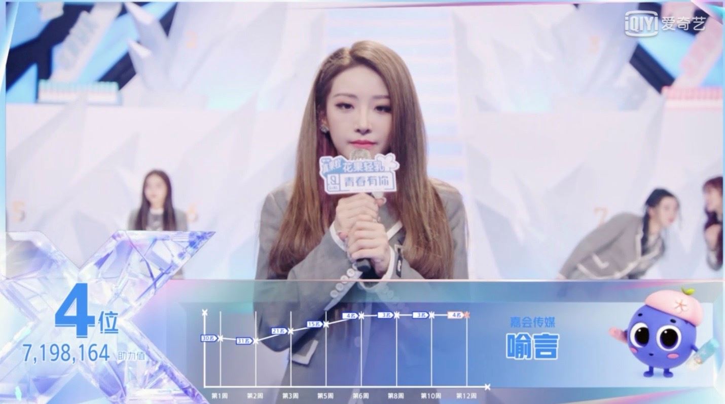 《青你》the9官宣成团，喻言成了队里的“忙内”！