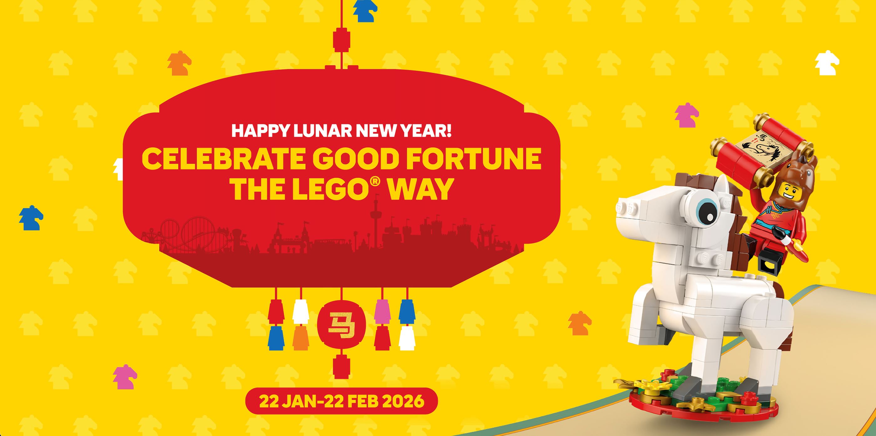 与legoland®马来西亚度假村一同欢庆马年新春！