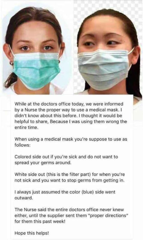 are you wearing your mask the right way?
