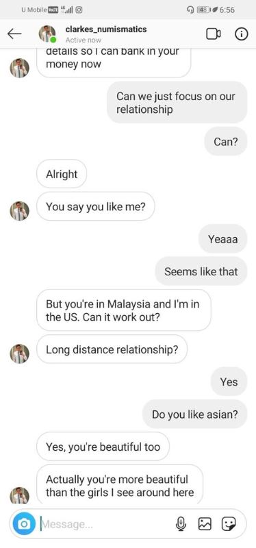 a scammer’s love story