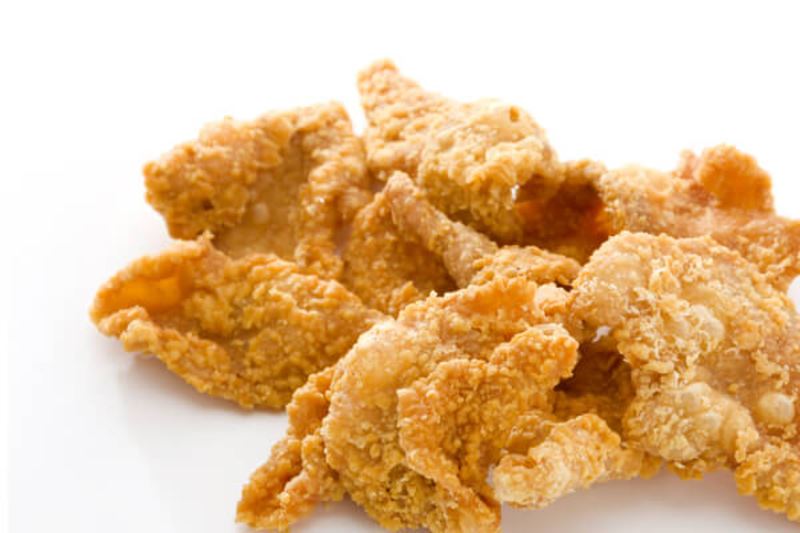 eating chicken skin isn’t so bad after all