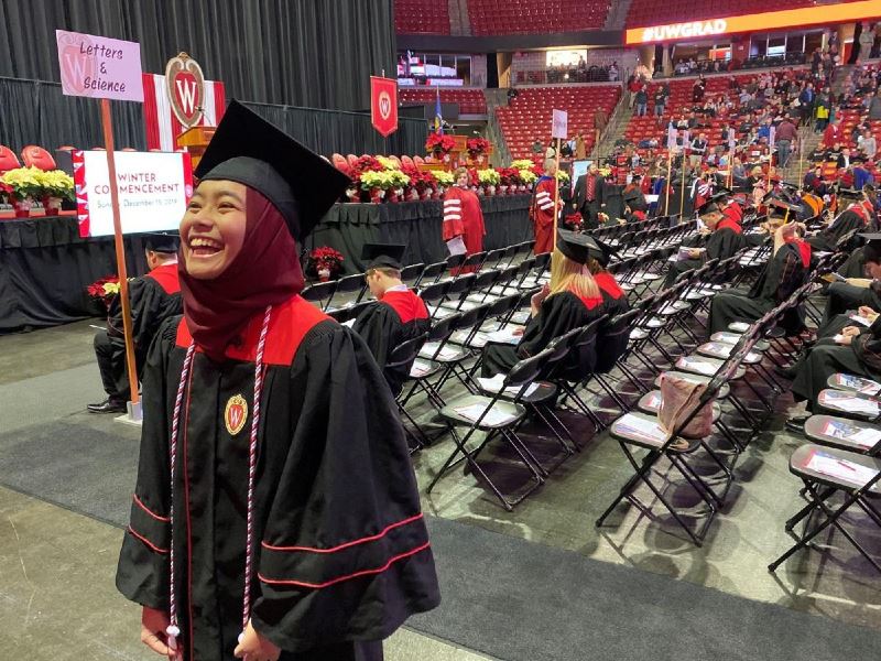 a malaysian student’s inspiring speech at commencement ceremony