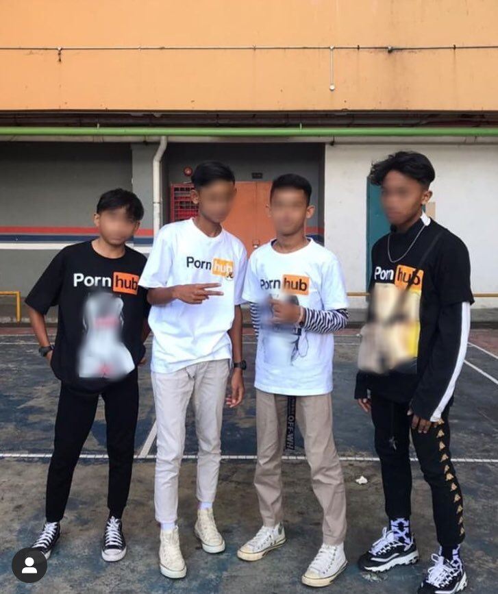 netizens are annoyed with this group of teenager’s t-shirts