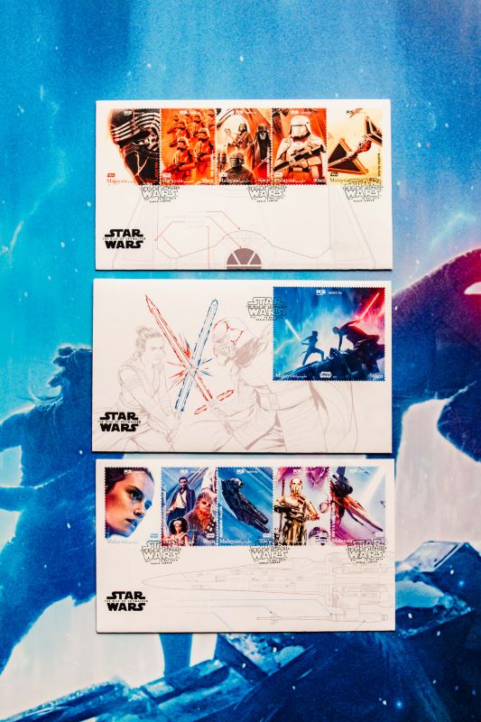 the first ever star wars stamp series in malaysia!