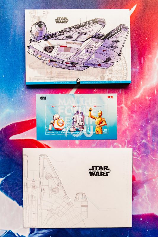 the first ever star wars stamp series in malaysia!