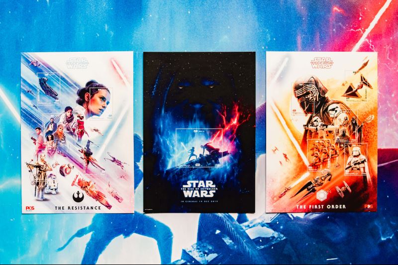 the first ever star wars stamp series in malaysia!