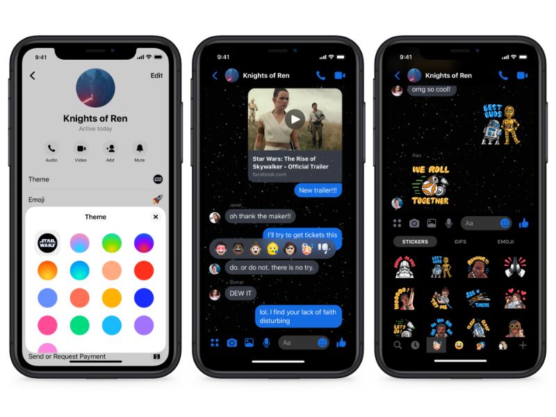 messenger is bringing the star wars galaxy to your chats!