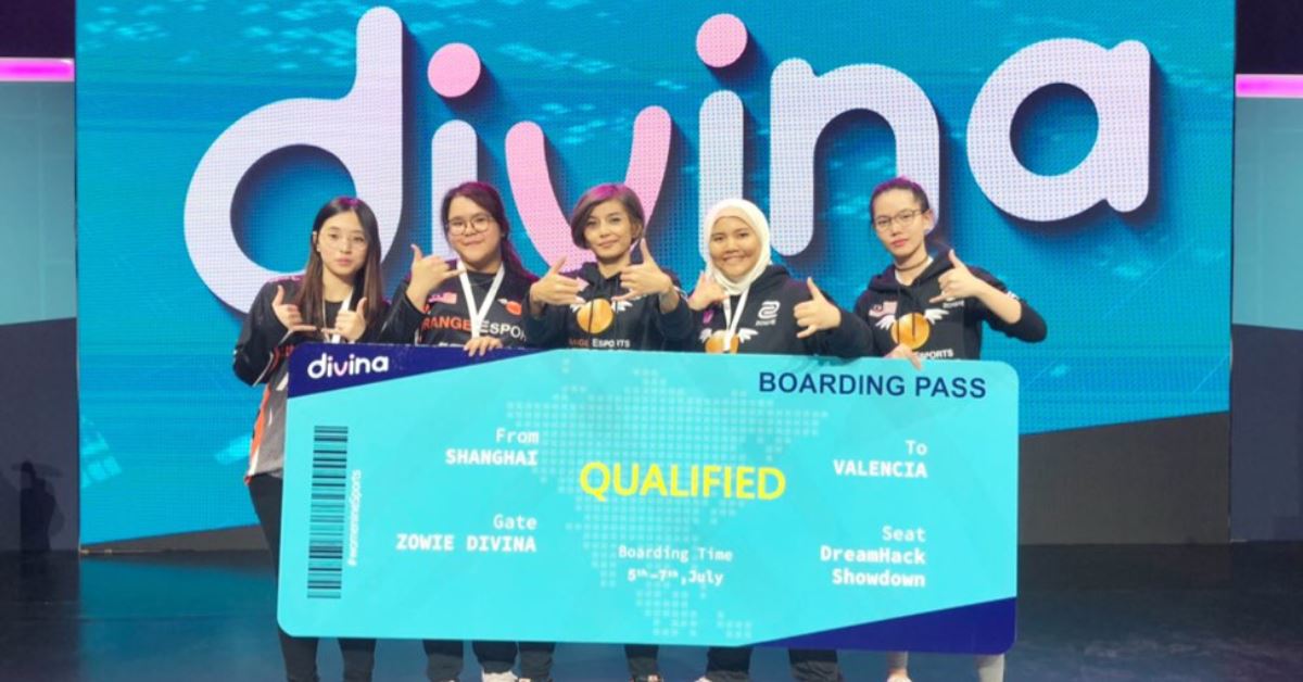 malaysian all-female esports team to represent asia in valencia, spain!