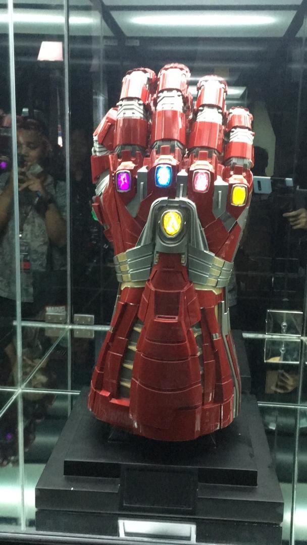 marvel fans, here’s an inside look of the marvel studios: ten years of heroes exhibition!