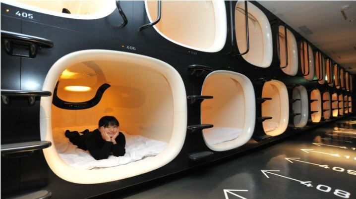 5 capsule hotels paling cun from around the world!