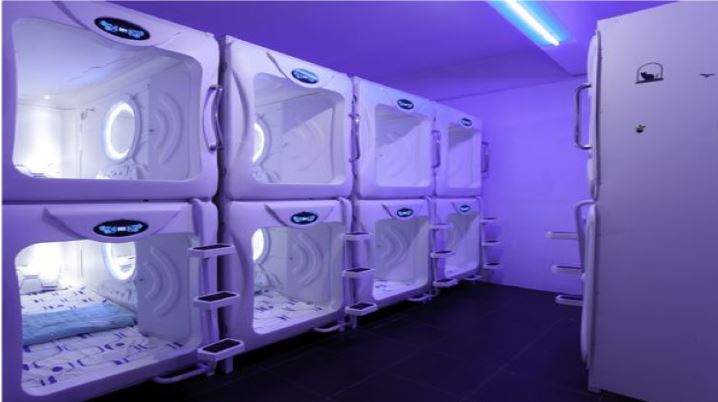 5 capsule hotels paling cun from around the world!