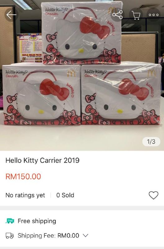 rm500 for a hello kitty carrier? worth it.