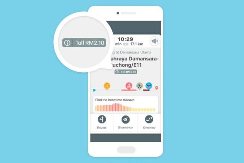 waze introduces toll prices for drivers in malaysia
