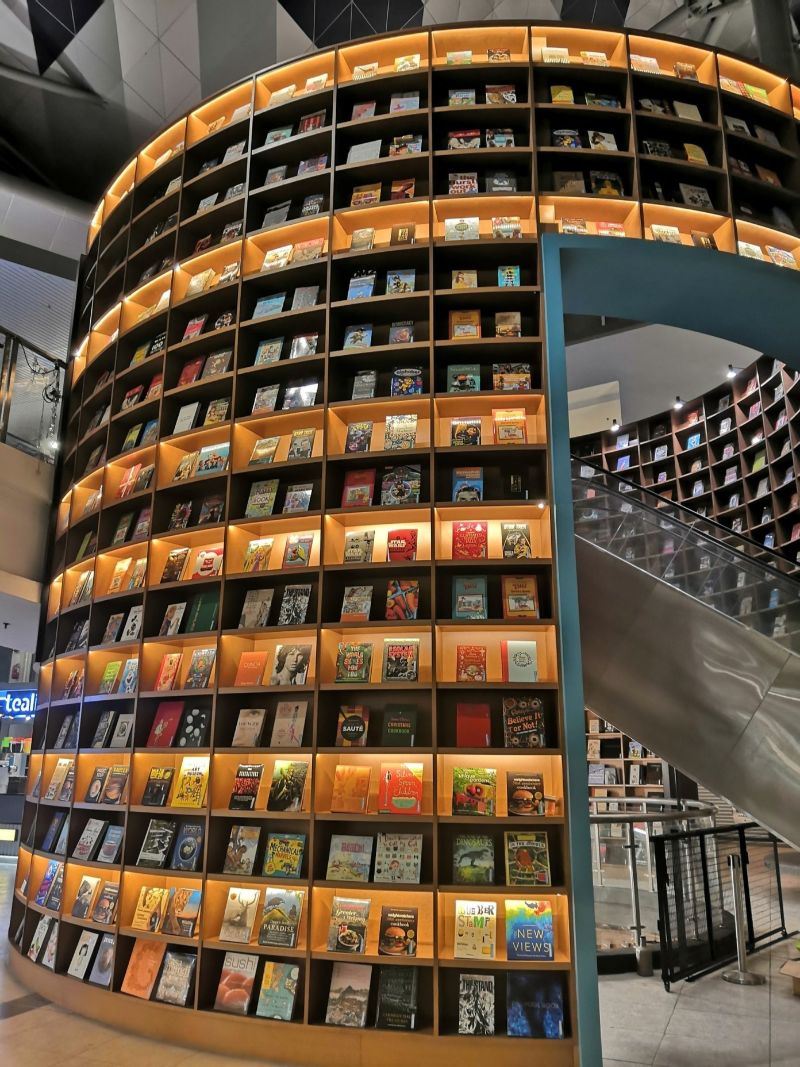 bookworms can get lost in this tunnel