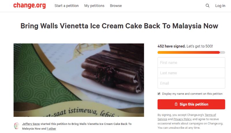 give us back our childhood! give us back our viennetta!