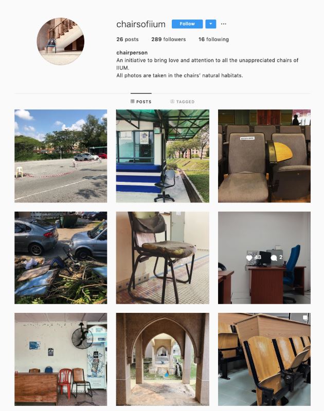 dedicated chairperson