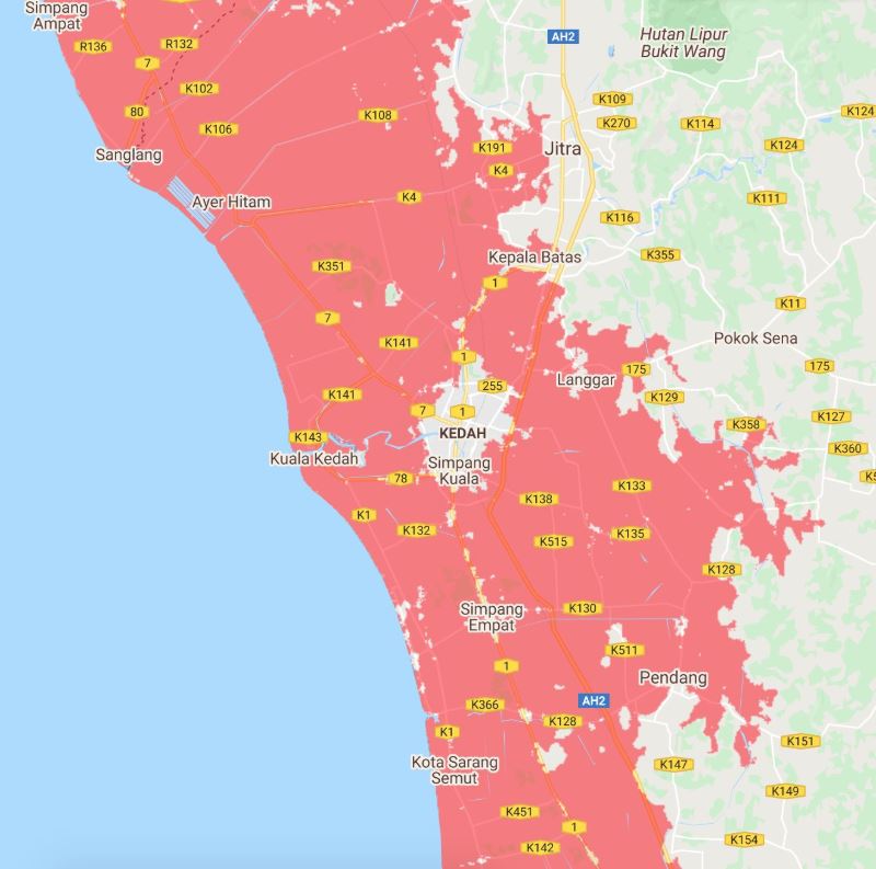 9 malaysian cities will likely go underwater by 2050