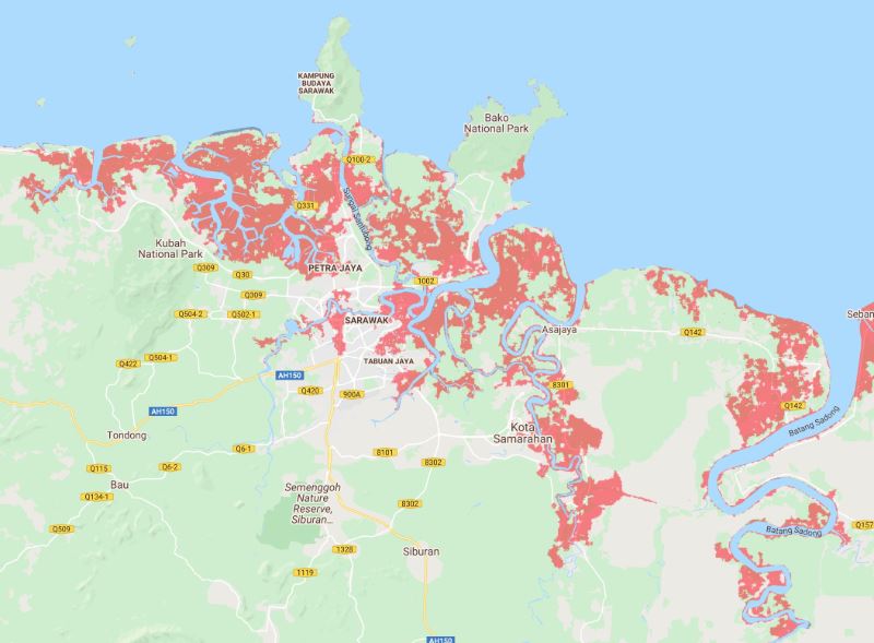 9 malaysian cities will likely go underwater by 2050