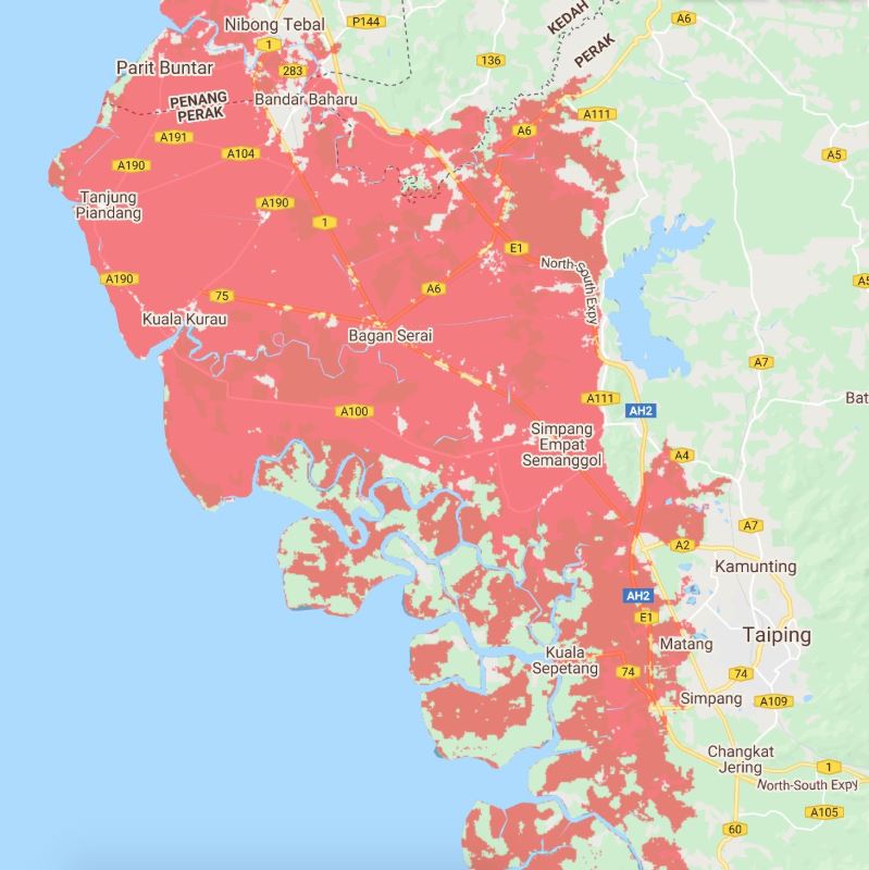 9 malaysian cities will likely go underwater by 2050