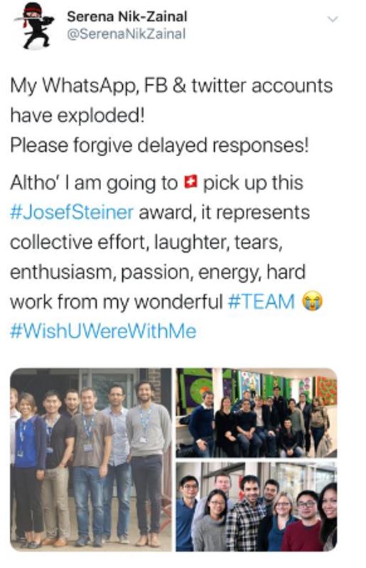 one small step for man, one giant leap for woman-kind!