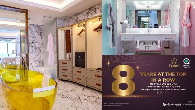 Crockfords at Resorts World Genting Scores 5‑Star Win… For the EIGHTH Year in a Row!