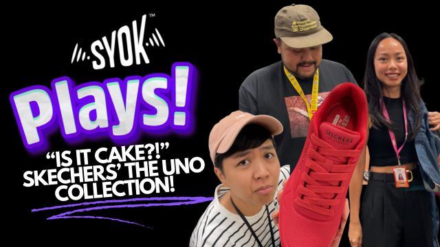 SYOK Plays! "IS IT CAKE?" with Skechers The Uno Collection!