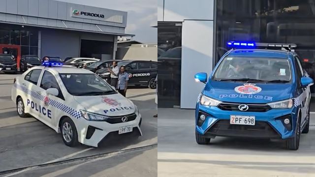 Malaysian-Made Perodua Bezza Spotted Serving as Police Cars in Papua New Guinea
