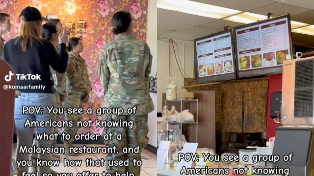 Malaysian-American Family Help American Customers To Order at Malaysian Restaurant, Touches Netizens' Hearts