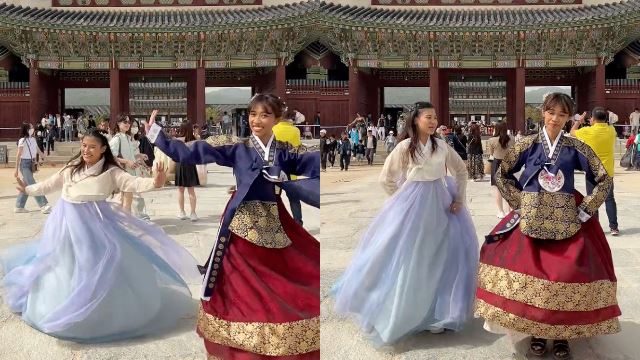 Malaysian Girls Leave Netizens Mesmerized with Malay Dance in Traditional Korean Clothing!