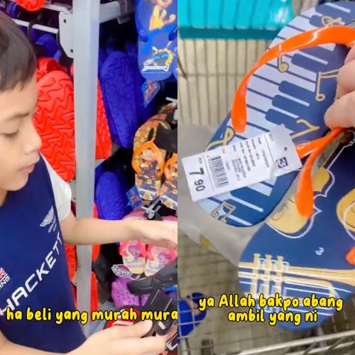 “I Don’t Want You To Run Out Of Money” 8-Year-Old Boy Chooses Cheaper Slippers to Save Mum's Money