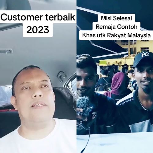 E-Hailing Driver Lauds Siblings Who Went the Extra Mile, Even Cleaning the Car Mat!