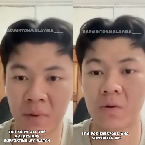 “Thank You For Believing In Me” Lee Zii Jia's Heartfelt Message To M’sians Melt Netizens' Hearts! 