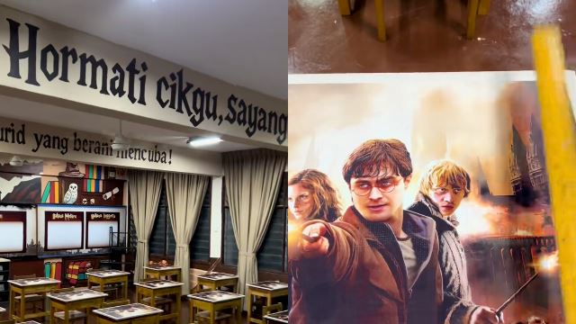 This Classroom Looks Like It Belongs in a Harry Potter Film, and Malaysians Are Loving It!