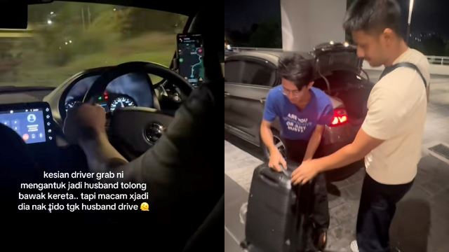 Malaysian Couple Praised for Helping Sleepy E-Hailing Driver Reach Destination Safely