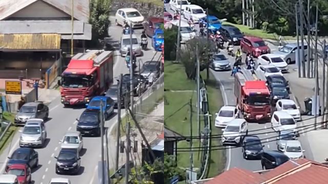 Cameron Highlands Jam Leaves Bomba Truck Stranded During Holiday Weekend, Sparks Conversation Online