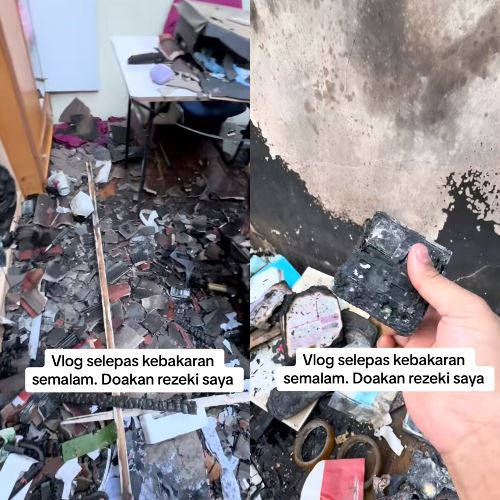 Malaysian Man’s House Catches Fire After Unused Power Bank Explodes