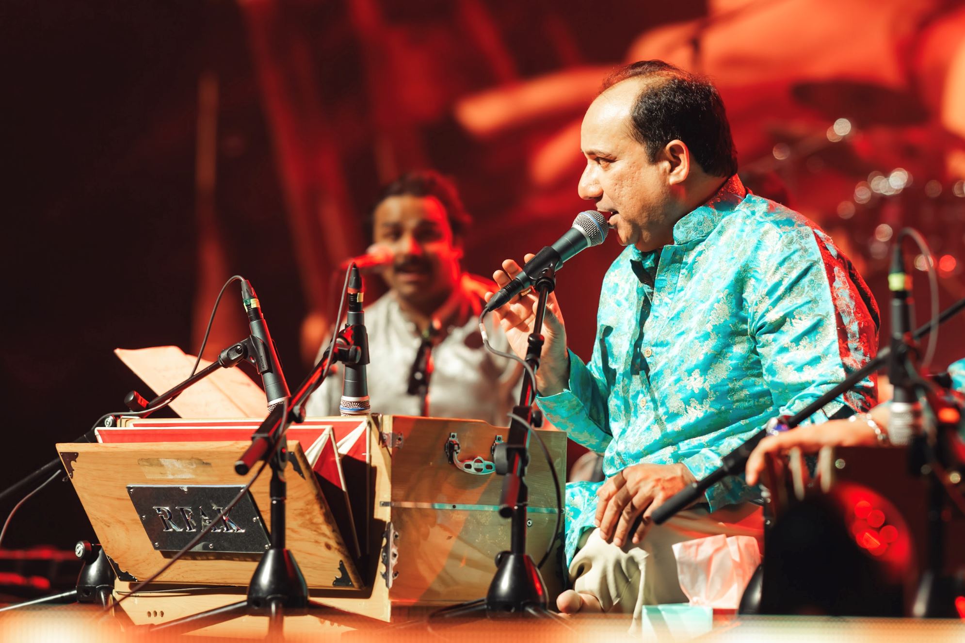 qawwali magic returns to malaysia: rahat fateh ali khan with son shahzaman ali khan, live with priceless