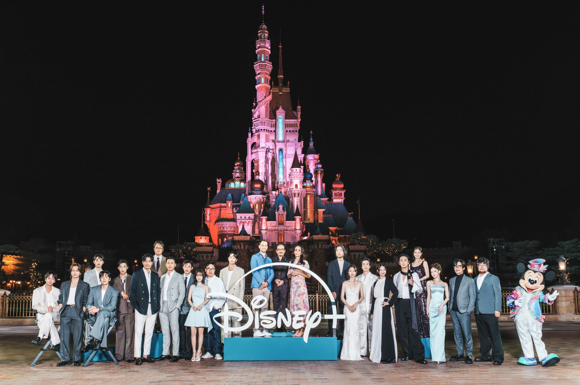 the biggest korean and japanese stars gather in hong kong as disney+ unveils its global content slate