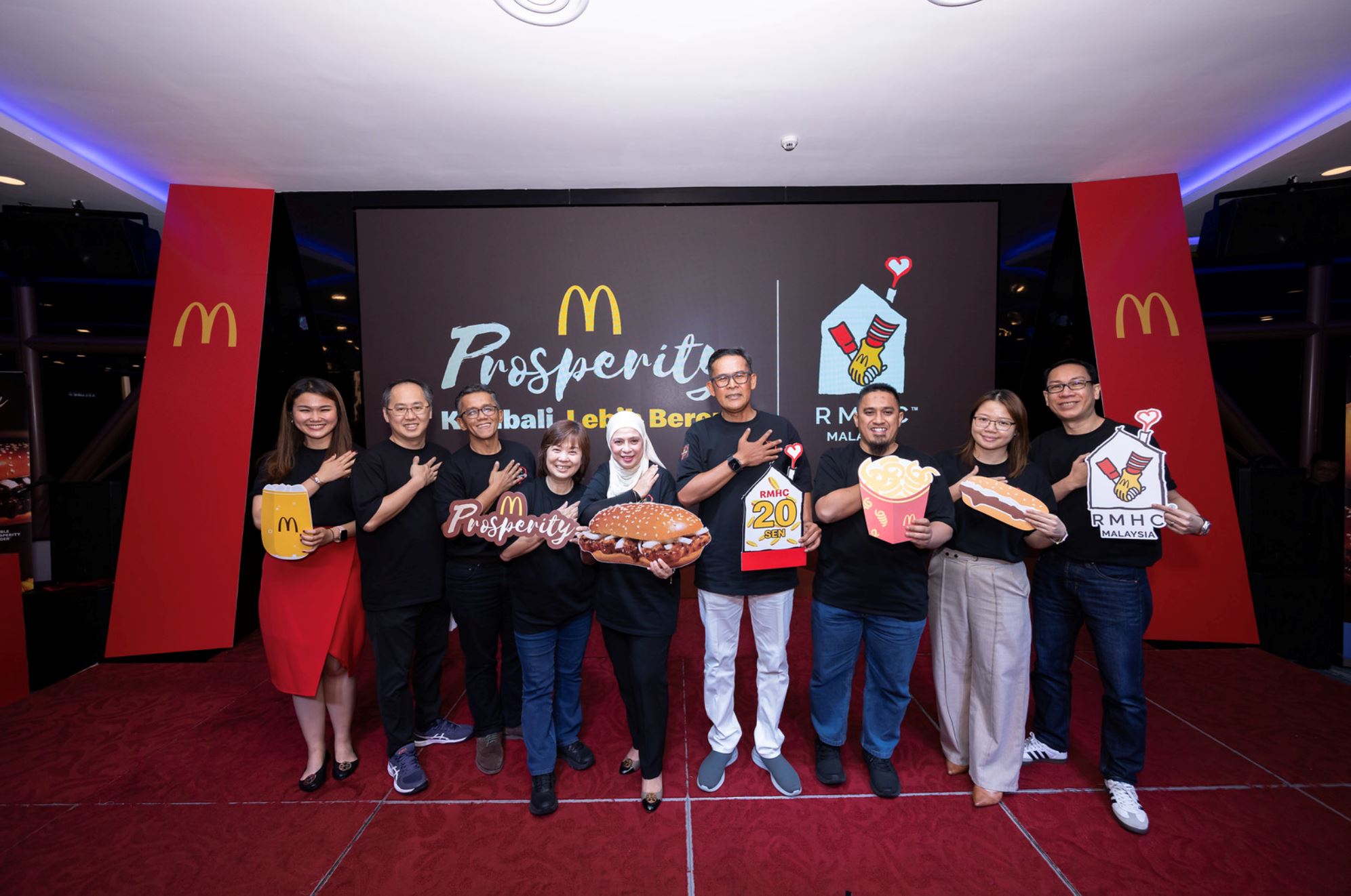 a meaningful comeback! mcdonald’s malaysia brings back the prosperity burger and gives back to communities