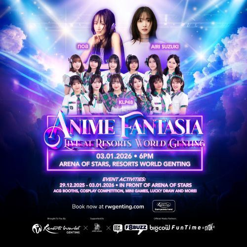 Anime Fantasia Brings Airi Suzuki, noa  and KLP48 to Arena of Stars for a High- Energy J-Pop Celebration