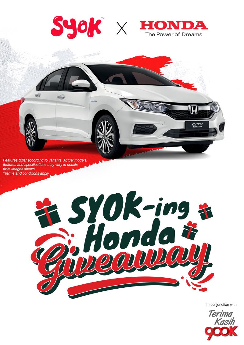 syok-nya menang honda!