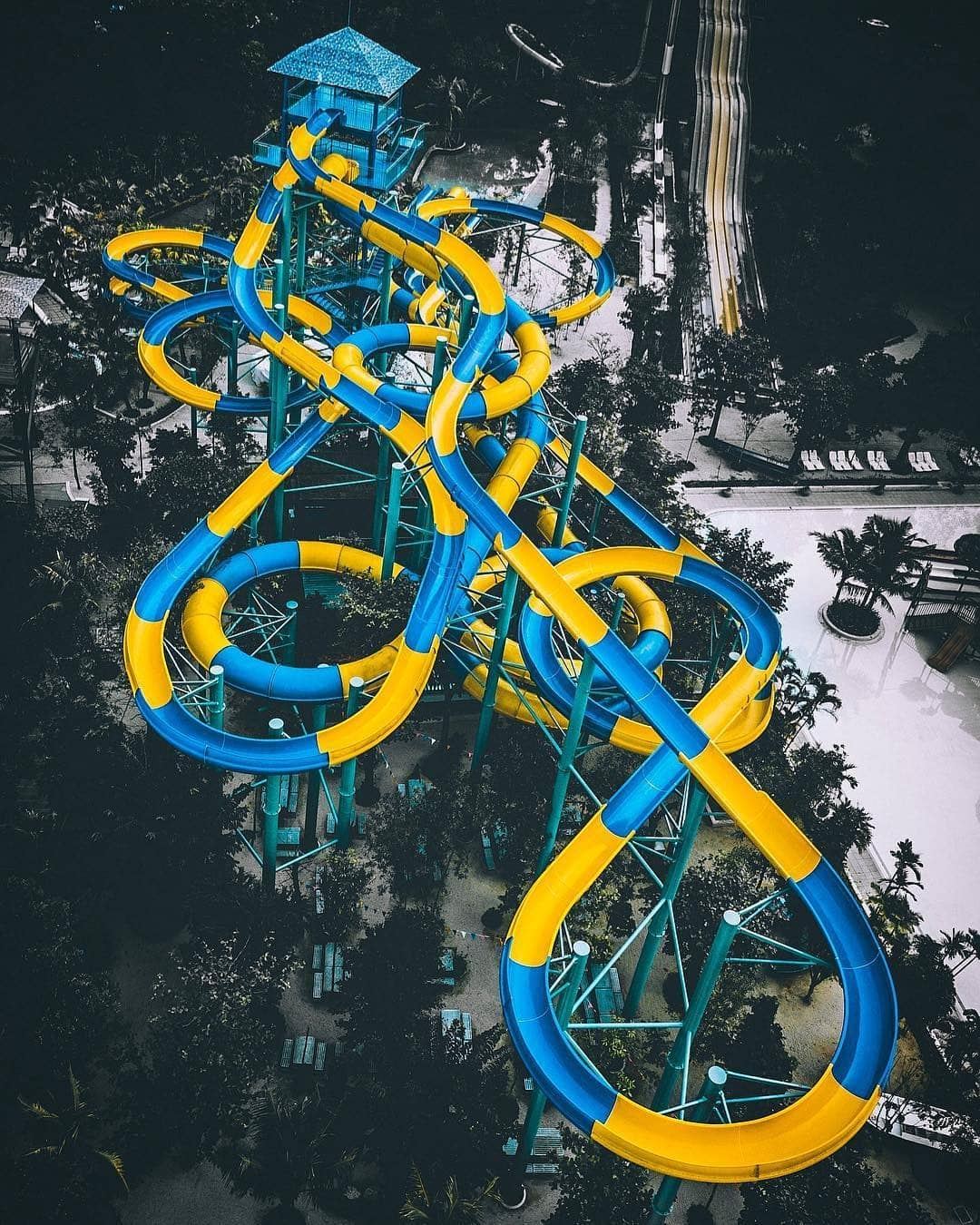 gelonsor air terpanjang dunia di pulau pinang