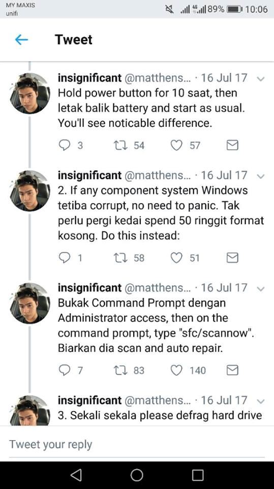 jom ketahui cara-cara nak lajukan laptop yang slow