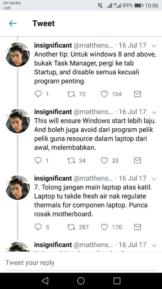 jom ketahui cara-cara nak lajukan laptop yang slow
