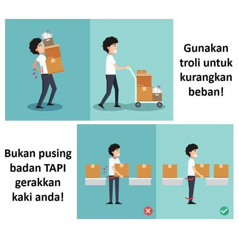 postur yang baik boleh mengurangkan sakit belakang