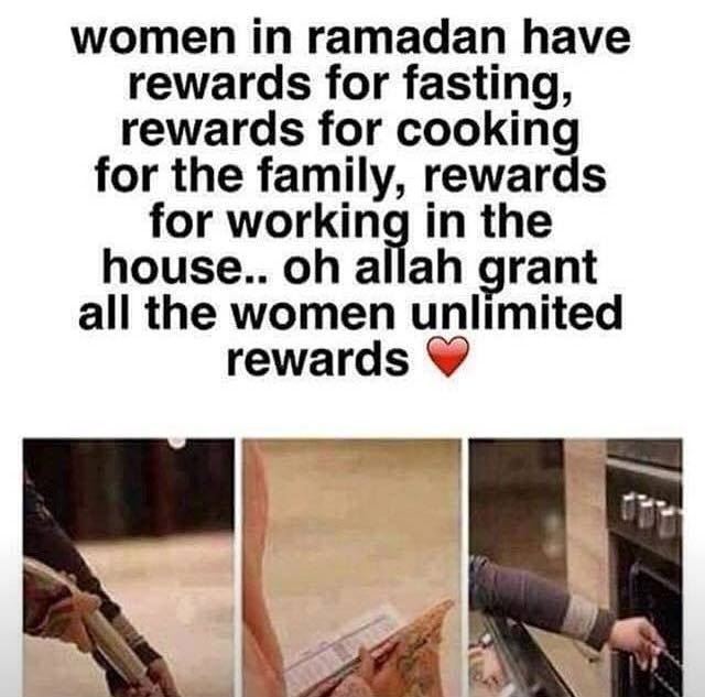 kaum ibu lebih banyak pahala pada bulan ramadan kerana jasa mereka yang tak terhingga